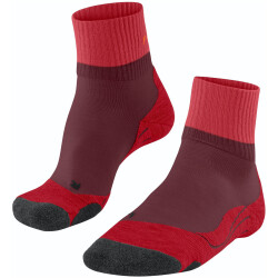 FALKE TK2 Explore Ankle Trekkingsocken Damen merlot 41-42