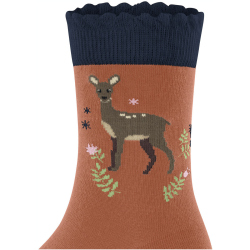 FALKE Country Deer Socken Kinder terracotta 19-22