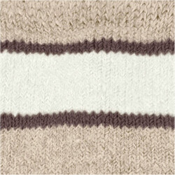 FALKE Simple Stripes Socken Kinder sand melange 23-26