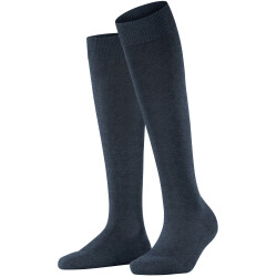 FALKE ClimaWool Kniestrümpfe Damen navy melange 37-38