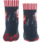 FALKE Skiing Santa Socken Kinder blue melange 39-42