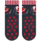 FALKE Skiing Santa Socken Kinder blue melange 39-42