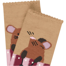FALKE Music Mice Baby-Socken Kinder desert 80-92
