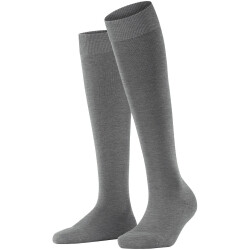 FALKE ClimaWool Kniestrümpfe Damen light greymelange...