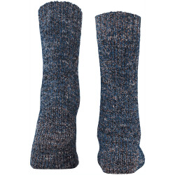 FALKE Rustic Chic Socken Damen dark navy 39-42