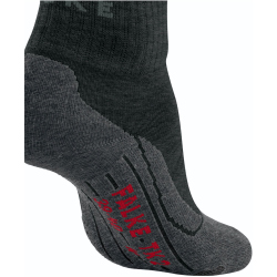 FALKE TK2 Explore Ankle Trekkingsocken Damen asphalt melange 35-36