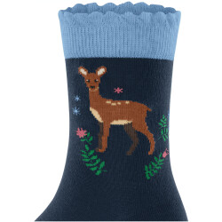 FALKE Country Deer Socken Kinder marine 23-26