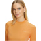FALKE MW Maximum Warm langarm Trainingsshirt Damen orangette L