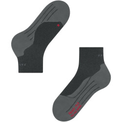 FALKE TK5 Wool Short Trekkingsocken Damen asphalt melange 41-42