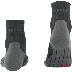 FALKE TK5 Wool Short Trekkingsocken Damen asphalt melange 35-36