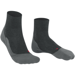 FALKE TK5 Wool Short Trekkingsocken Damen asphalt melange 35-36