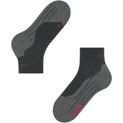 FALKE TK5 Wool Short Trekkingsocken Damen asphalt melange 35-36