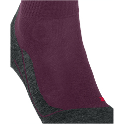 FALKE TK5 Wool Short Trekkingsocken Damen dark mauve 41-42