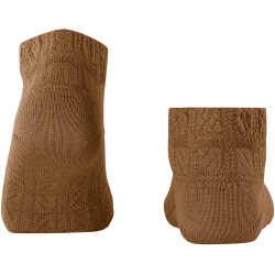 FALKE Crincly Sneakersocken Damen toffee 39-40