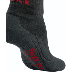 FALKE TK2 Explore Ankle Trekkingsocken asphalt melange 46-48