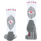 FALKE 4 Grip Stabilizing Antirutsch Sportsocken 2029-white/mix 37-38