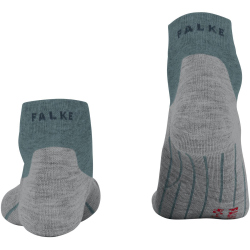 FALKE GO2 Short Socken Herren steel grey 46-48