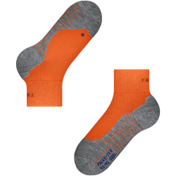 FALKE TK5 Short Cool Socken Herren dutch orange 46-48