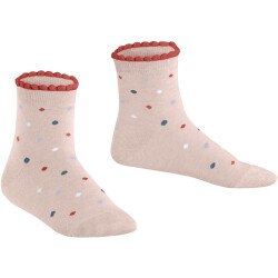 FALKE Multidot Socken Kinder peach whip 31-34