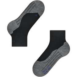 FALKE TK5 Short Cool Wandersocken Damen black/mix 41-42