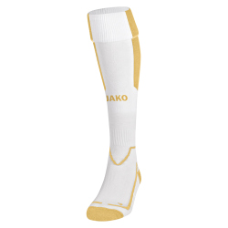 JAKO Lazio Stutzenstr&uuml;mpfe wei&szlig;/gold 4 (39-42)