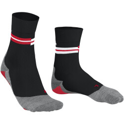 FALKE RU5 Laufsocken Herren black/flames 46-48
