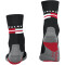 FALKE RU5 Laufsocken Herren black/flames 46-48