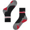 FALKE RU5 Laufsocken Herren black/flames 46-48