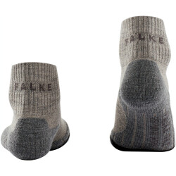 FALKE TK2 Wool Short Socken Damen kitt mouline 41-42