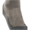 FALKE TK2 Wool Short Socken Damen kitt mouline 41-42