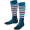 FALKE SK2 Stripe Skisocken Kinder petrol 23-26