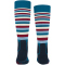 FALKE SK2 Stripe Skisocken Kinder petrol 23-26