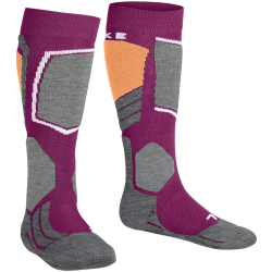 FALKE SK2 Kniestr&uuml;mpfe Kinder radiant orchid 23-26
