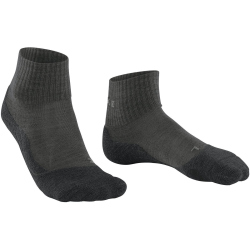 FALKE TK2 Wool Short Socken Damen smog 39-40
