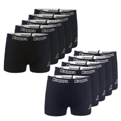 10er Pack Kappa Trunk Boxershorts 008 schwarz/dunkelblau L