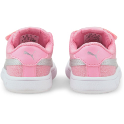 PUMA Smash v2 Glitz Glam Baby-Sneaker mit Klettverschluss