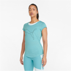 PUMA Performance Heather Cat Trainingsshirt Damen