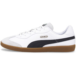 PUMA King 21 IT Fußball Hallenschuhe PUMA white/PUMA black/gum 45
