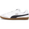PUMA King 21 IT Fußball Hallenschuhe PUMA white/PUMA black/gum 45