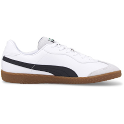 PUMA King 21 IT Fu&szlig;ball Hallenschuhe PUMA white/PUMA black/gum 42