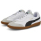 PUMA King 21 IT Fu&szlig;ball Hallenschuhe PUMA white/PUMA black/gum 39