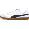 PUMA King 21 IT Fu&szlig;ball Hallenschuhe PUMA white/PUMA black/gum 39