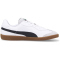 PUMA King 21 IT Fu&szlig;ball Hallenschuhe PUMA white/PUMA black/gum 39