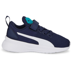 PUMA Flyer Runner Baby-Sneaker mit Klettverschluss peacoat/puma white/deep aqua 24