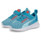 PUMA Flyer Runner Baby-Sneaker mit Klettverschluss dusty aqua/light aqua/salmon/puma white 24