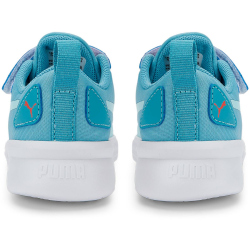 PUMA Flyer Runner Baby-Sneaker mit Klettverschluss dusty aqua/light aqua/salmon/puma white 23