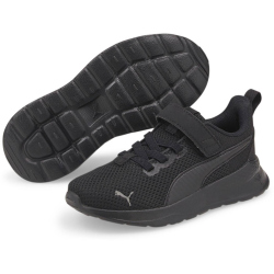 PUMA Anzarun Lite AC PS Kinder Sneaker mit Klettverschluss PUMA black/ultra gray 28