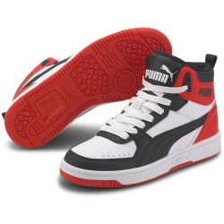 PUMA Rebound Joy Mid-Top Sneaker Kinder PUMA white/PUMA...