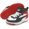 PUMA Rebound JOY AC PS Kinder Sneaker puma white/puma black/high risk red 33