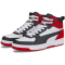 PUMA Rebound Joy High-Top Sneaker puma white/asphalt/high risk red 46